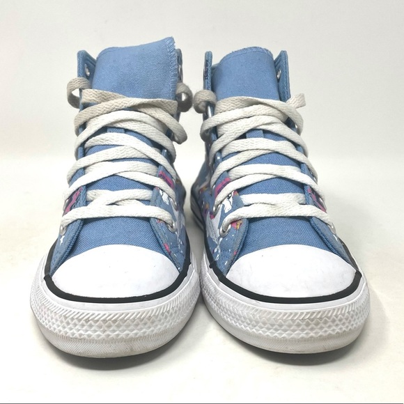 Converse‎ Chuck Taylor All Star Sneaker Unicorn Blue Youth 3 - Picture 3 of 8